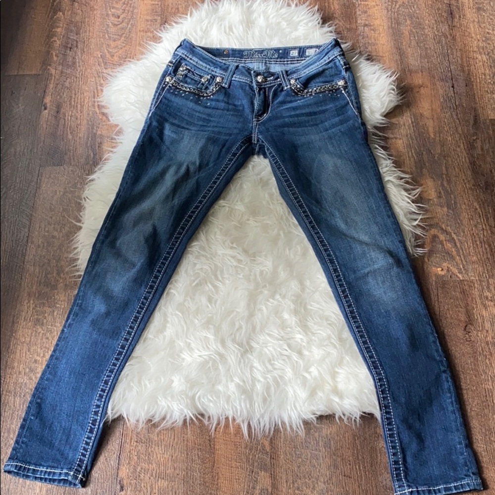 Gently used  MISS ME JEANS  /SKINNY JEANS /